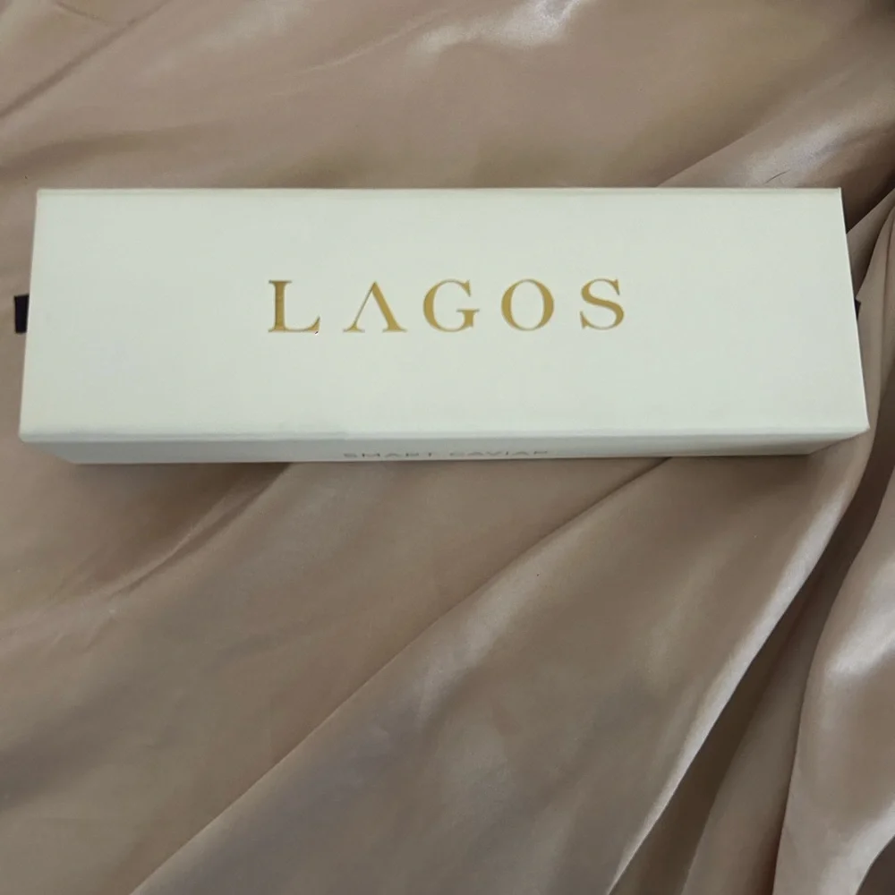 LAGOS Silver Smartwatch Band with Infinite Caviar Design